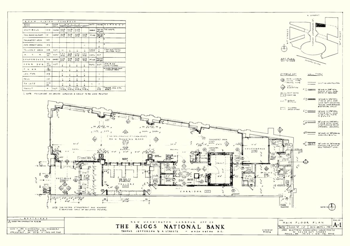 WASHINGTON HARBOUR OFFICE THE RIGGS NATIONAL BANK