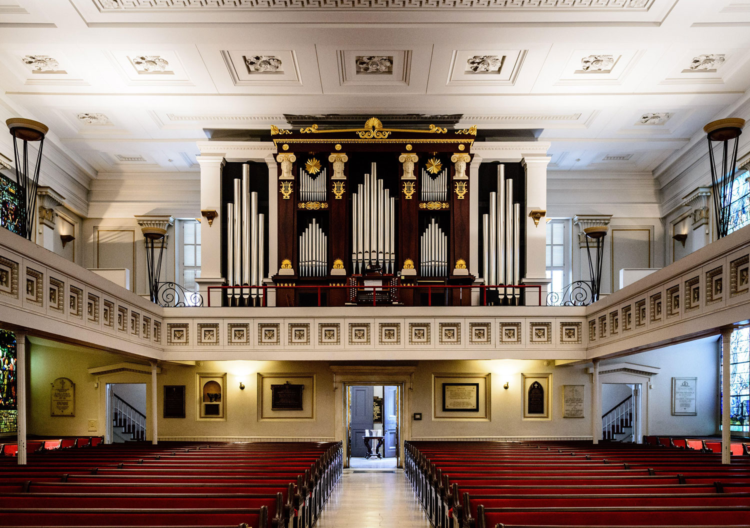 ORGAN CASE AND ALTAR Saint Paul’s Episcopal Church