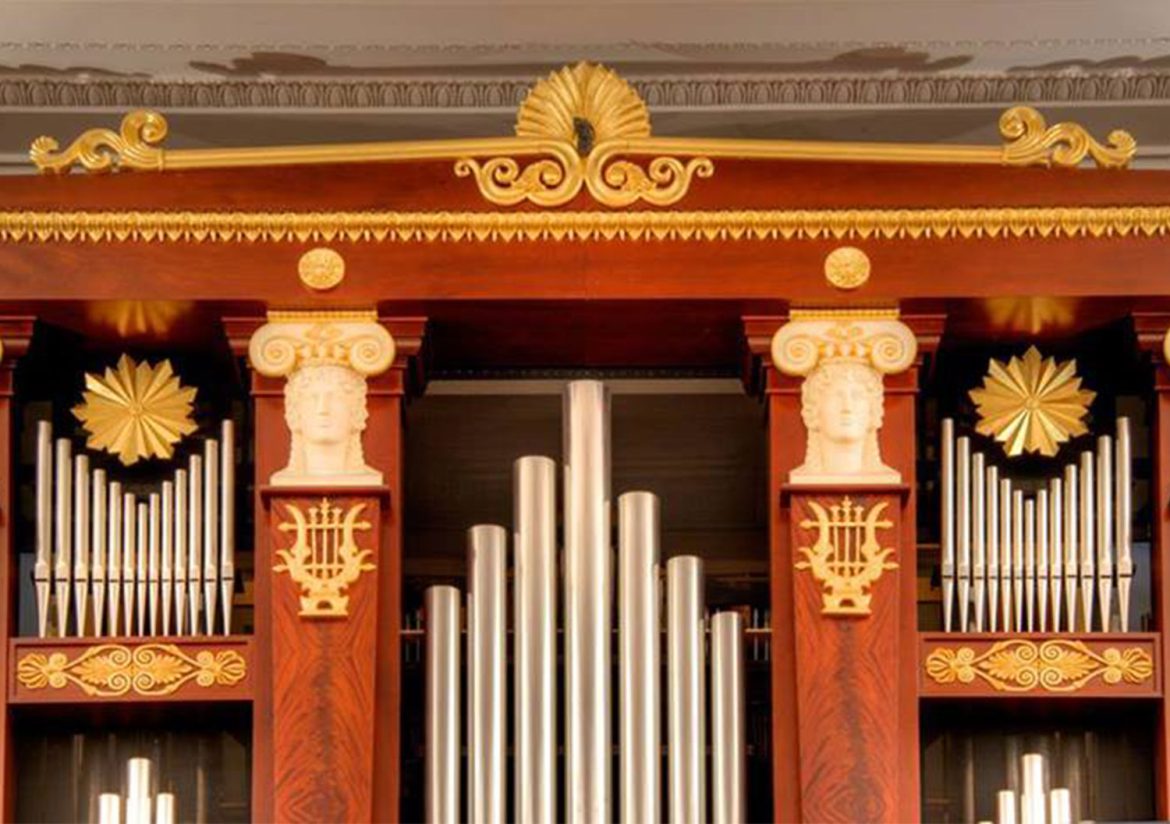 ORGAN CASE AND ALTAR Saint Paul’s Episcopal Church