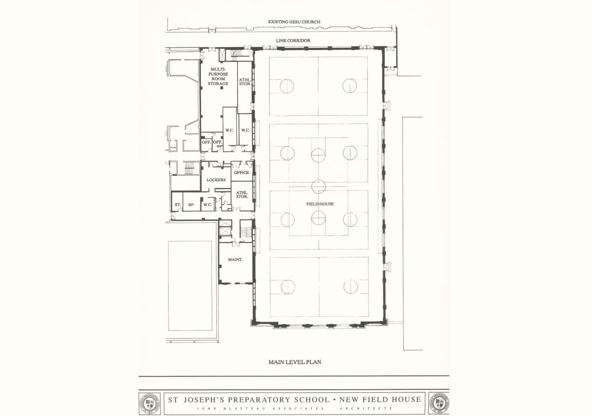 KELLY FIELD HOUSE Saint Joseph’s Preparatory School